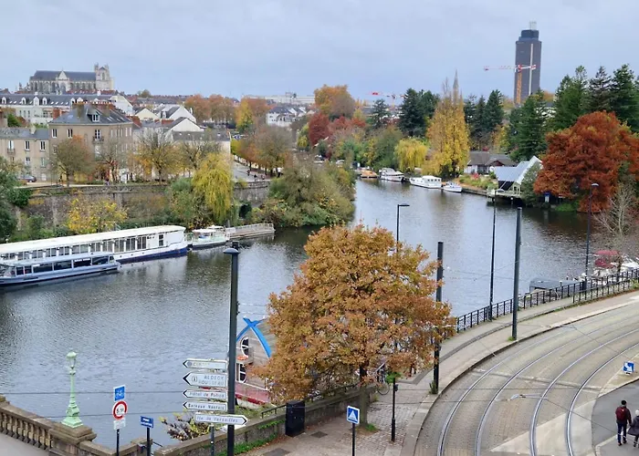 Au Fil De L'erdre - Au Coeur De Avec Vue Sur L'erdre Et Parking 南特